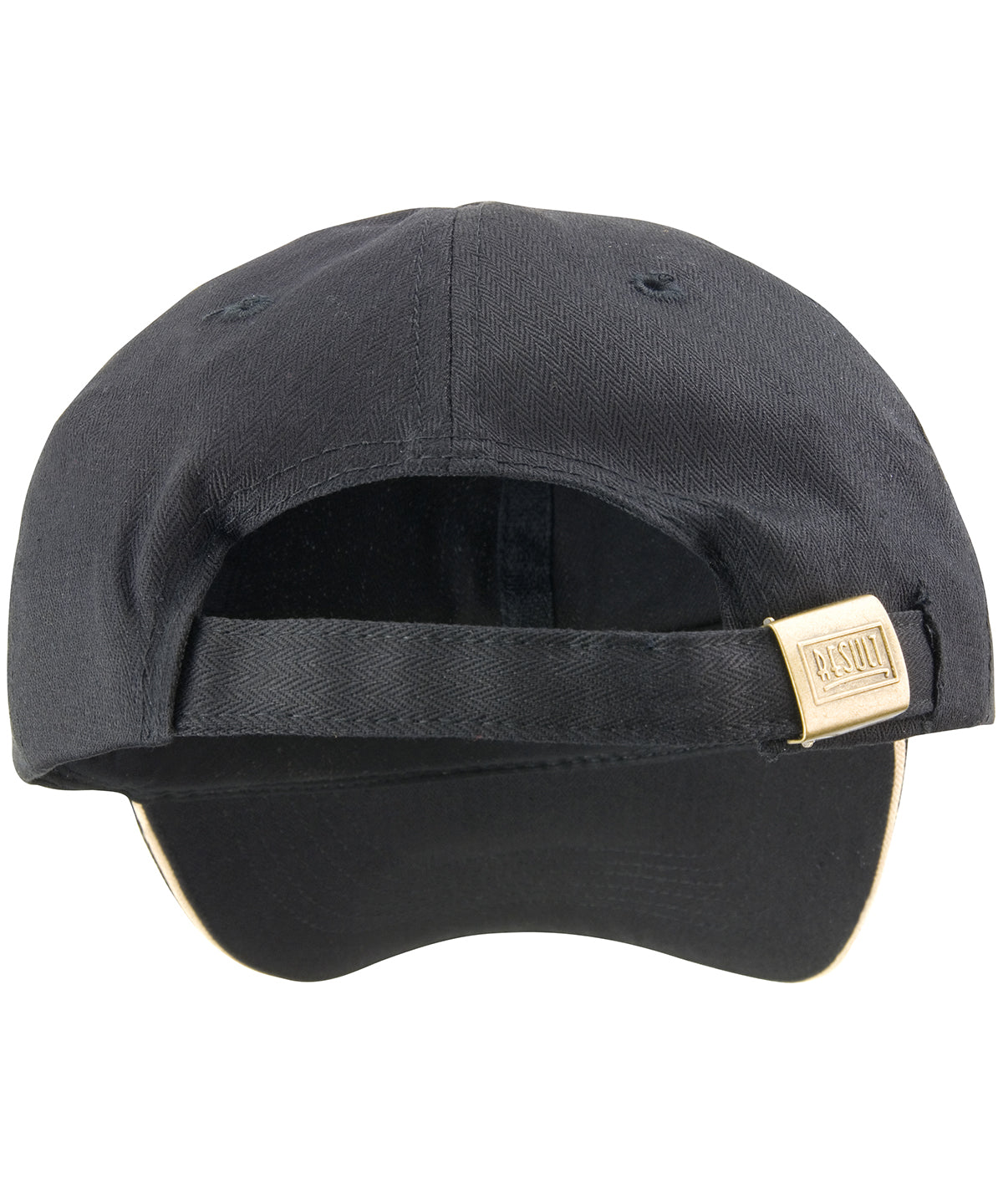 Herringbone cap with sandwich peak