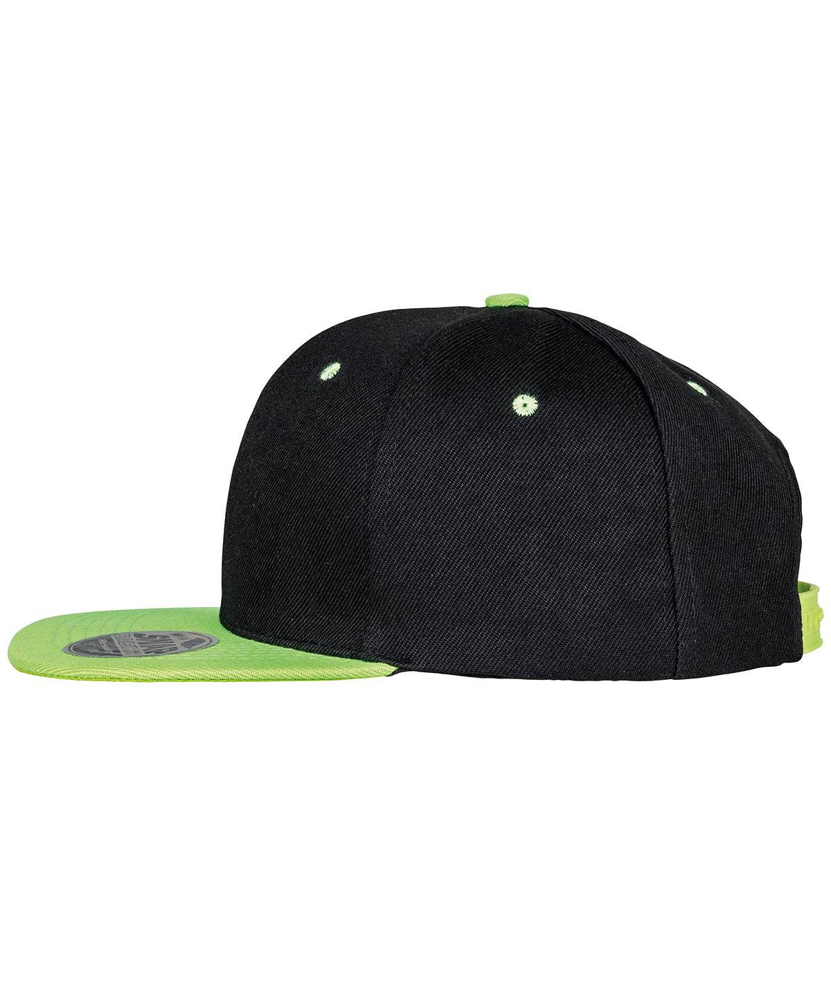 Bronx original flat peak snapback dual colour cap