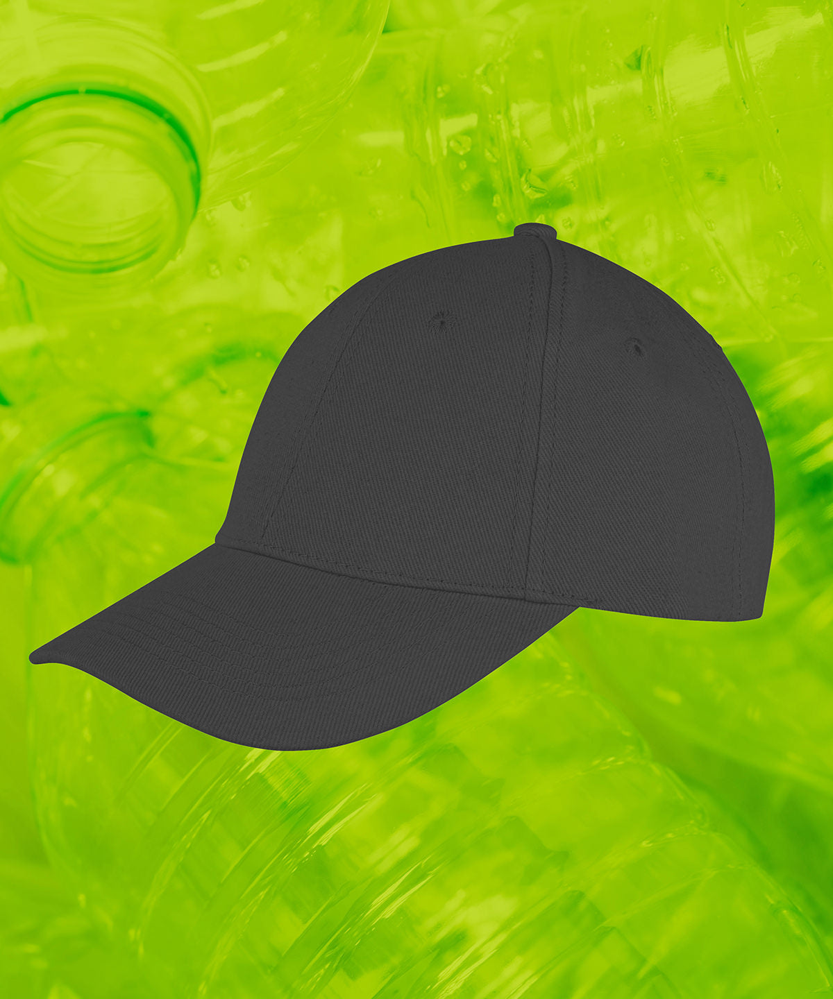 Core recycled low-profile cap
