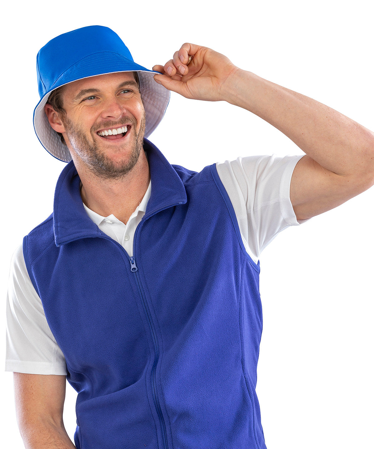 Core recycled reversible bucket hat