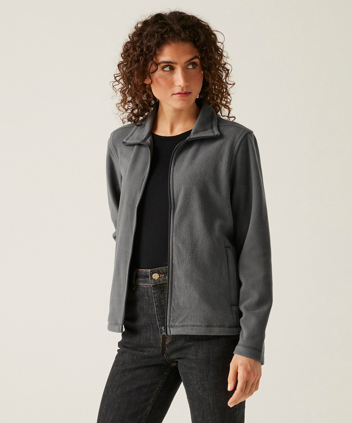 Women's full-zip microfleece