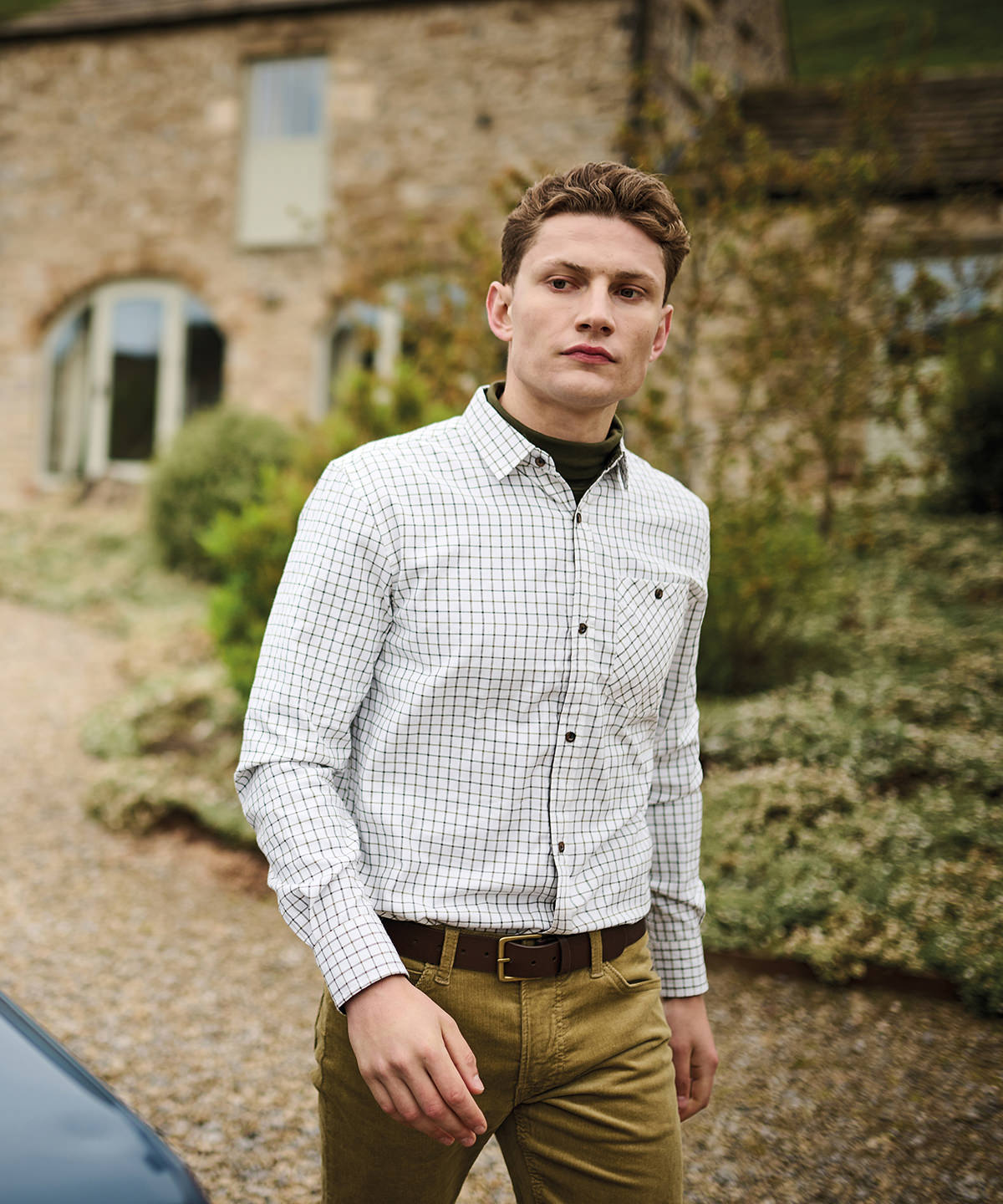 Tattersall check shirt