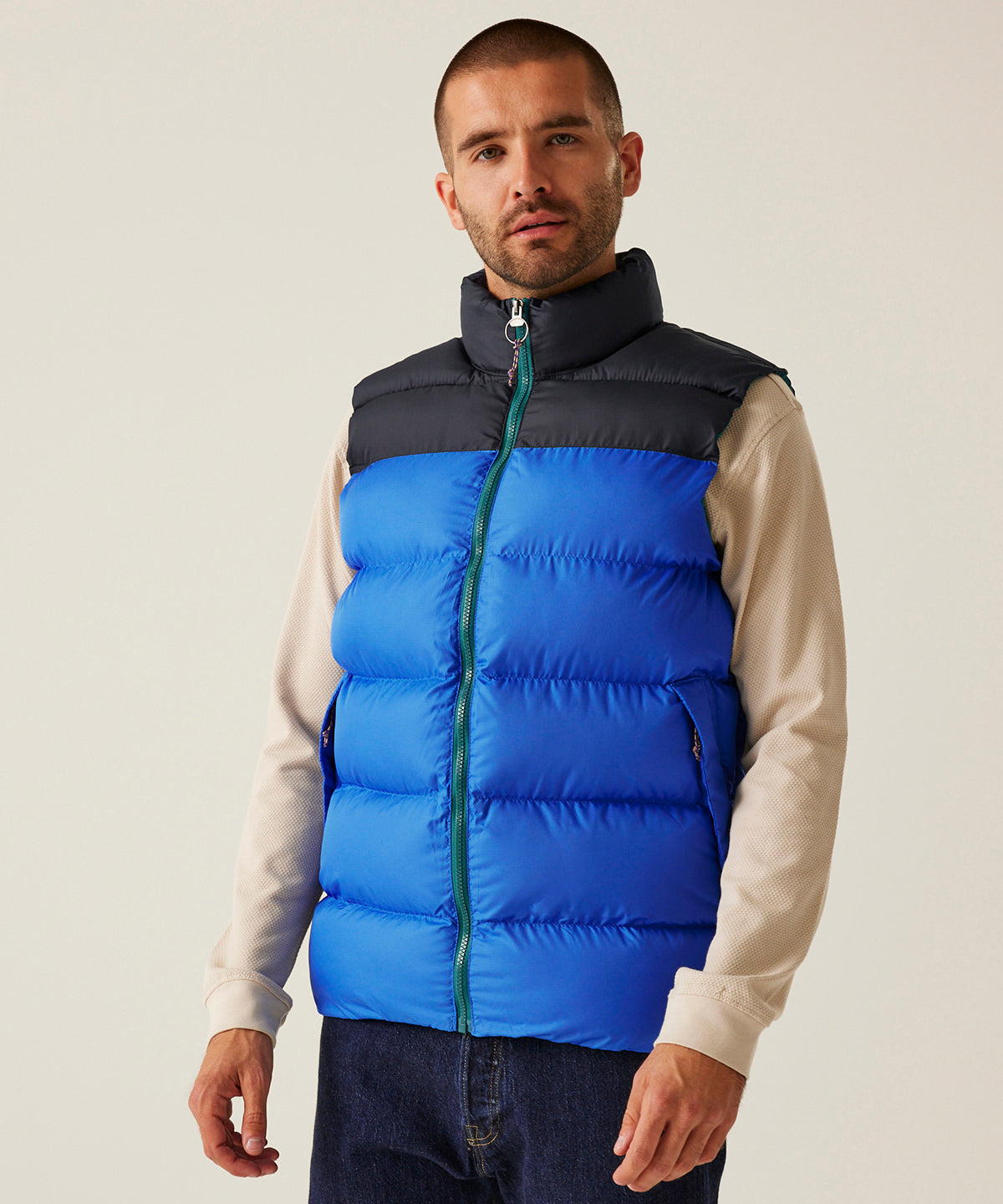 Vintage puffer vest