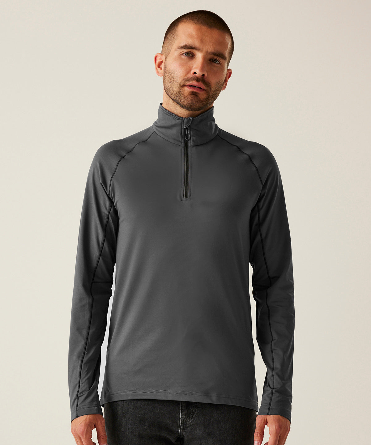 Core stretch half-zip mid-layer