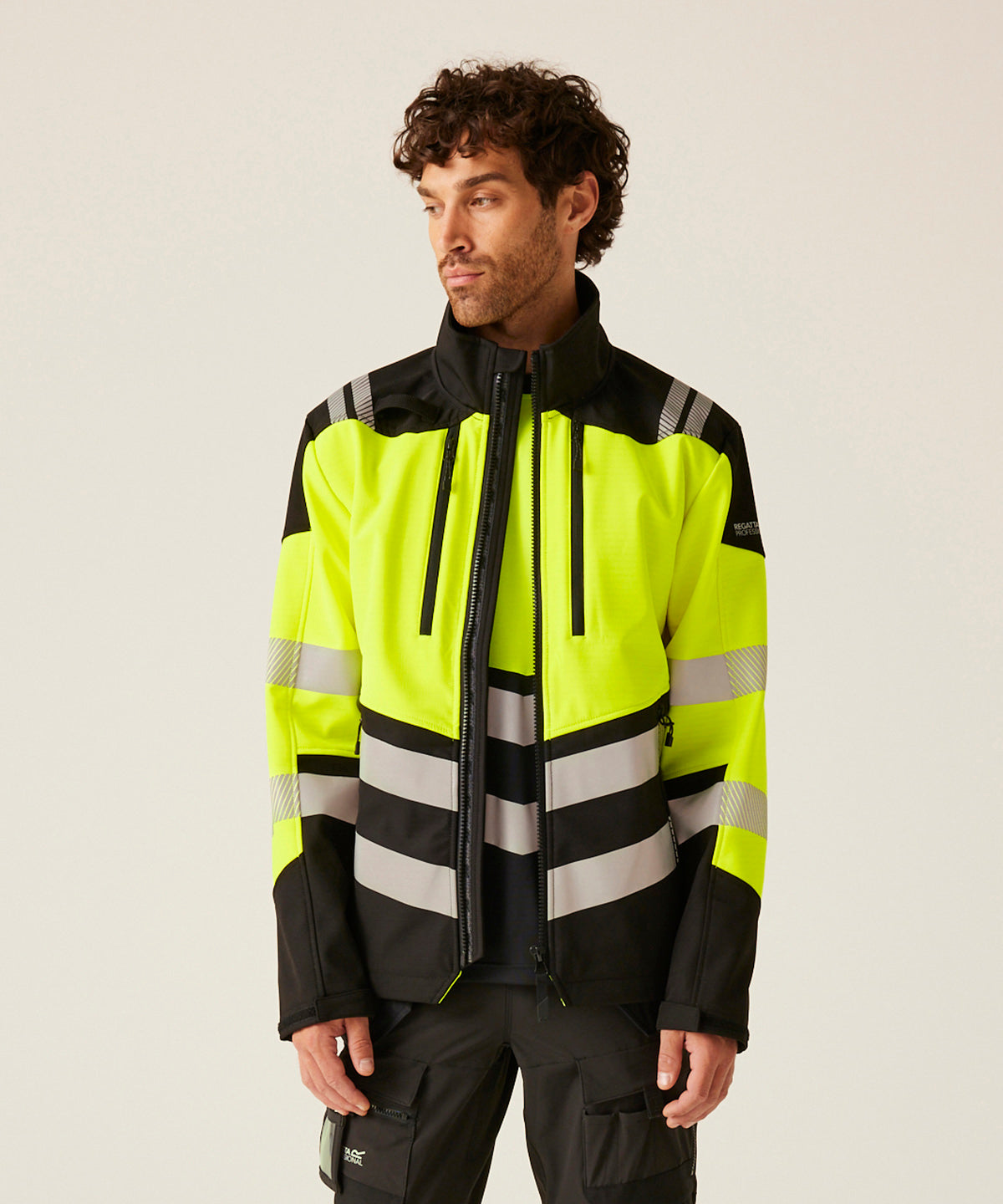 Hi-Vis X-Pro 3-layer softshell jacket (Class 2)