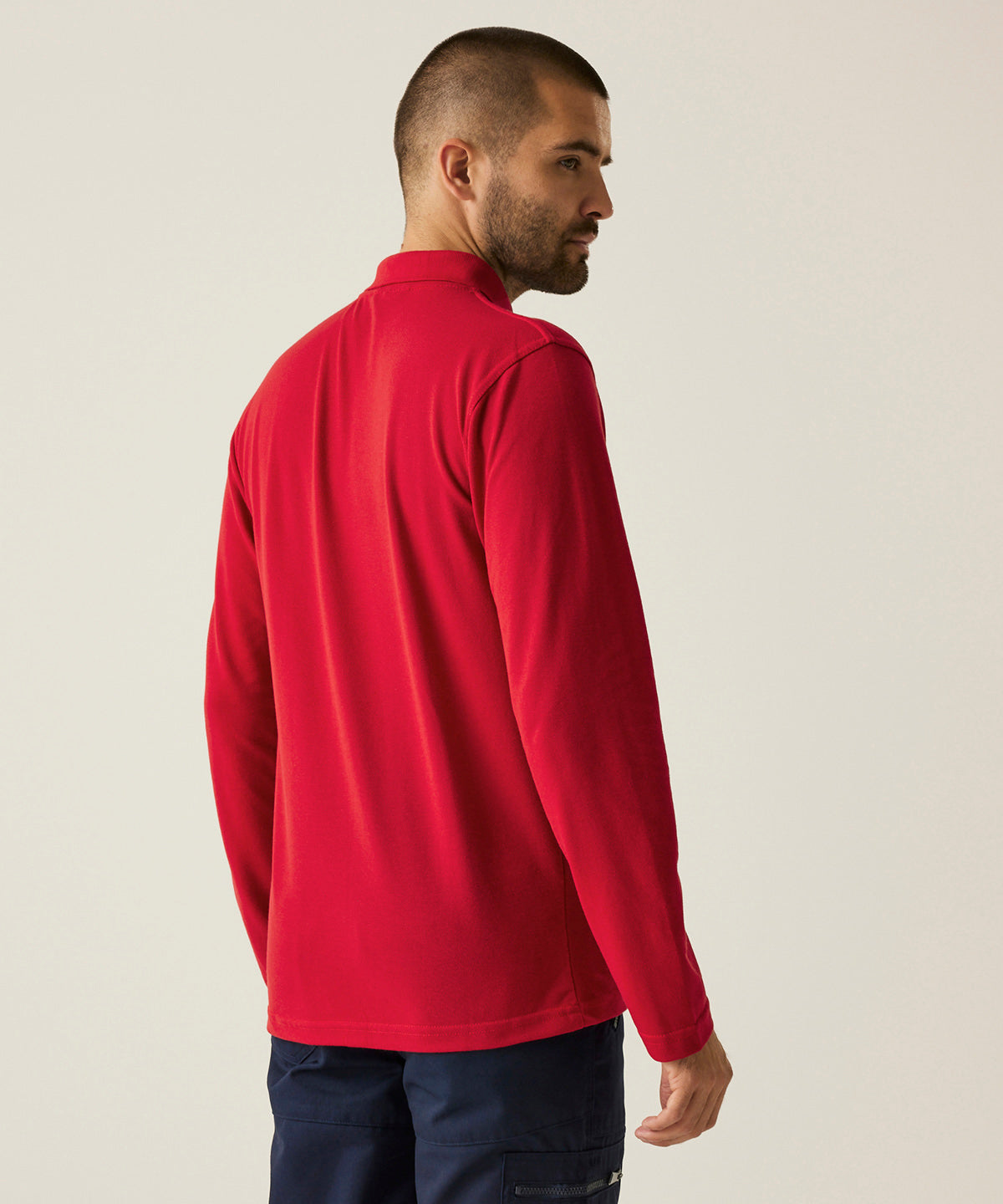Pro 65/35 long sleeve polo