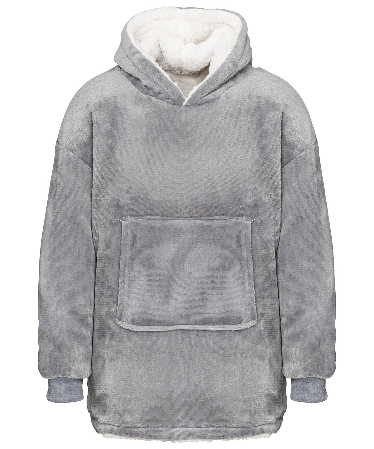 The Kids Ribbon oversized cosy reversible sherpa hoodie