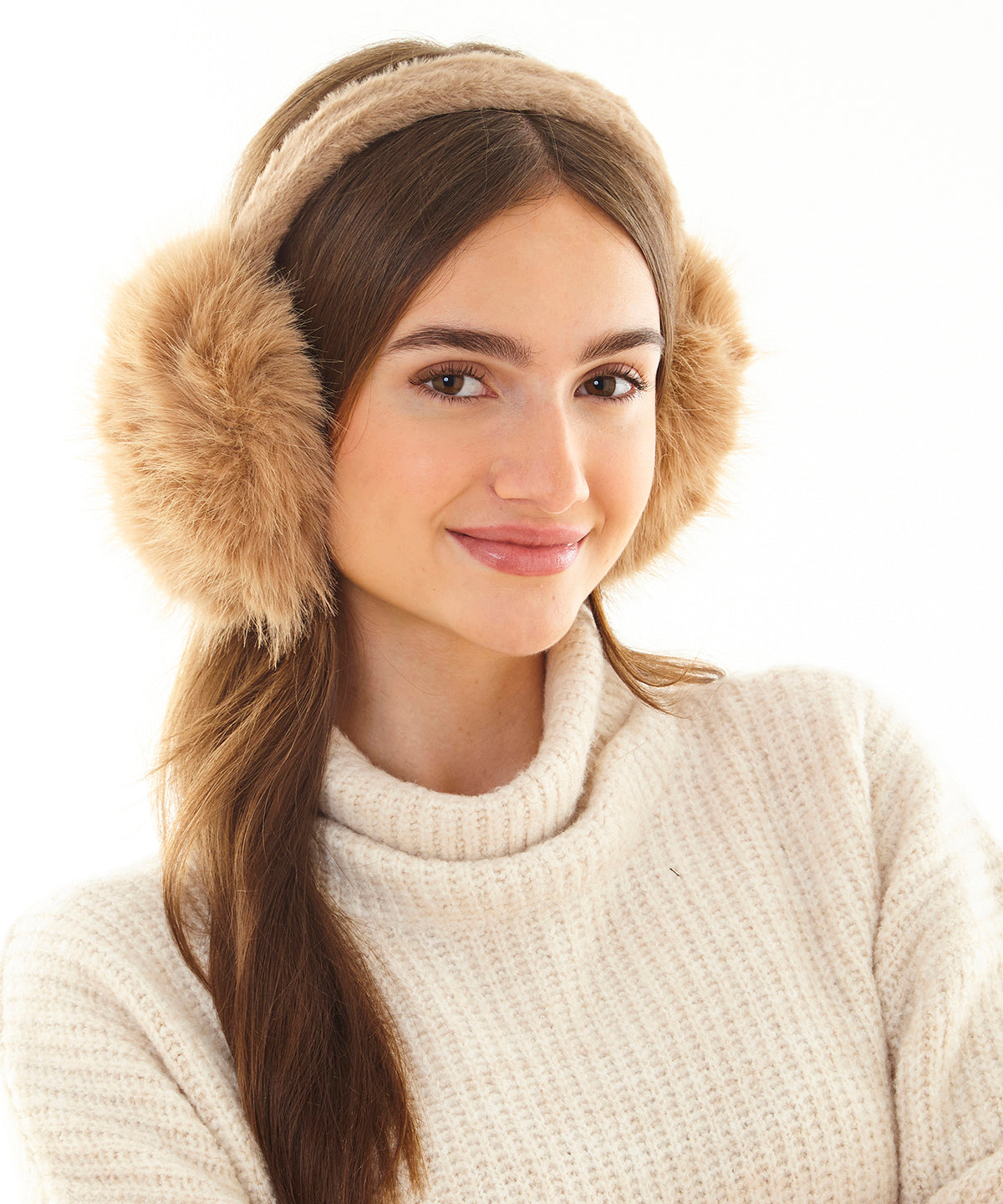 Luxury fur ear muffs