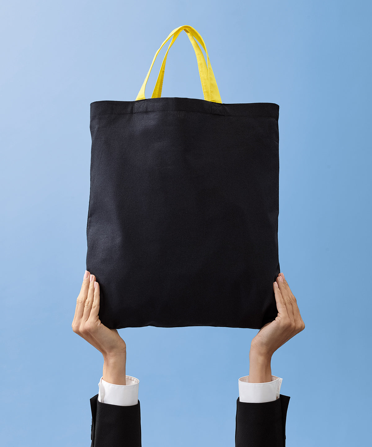 Varsity cotton shopper short handle