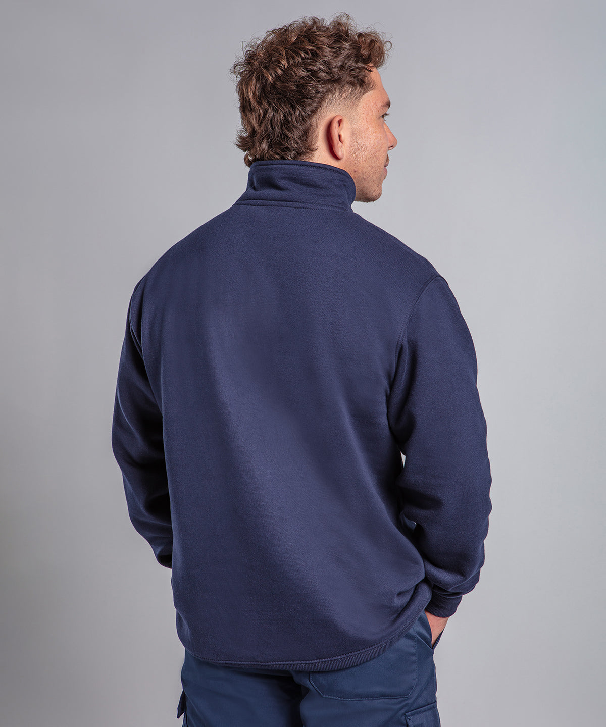 Pro ¼-neck zip sweatshirt