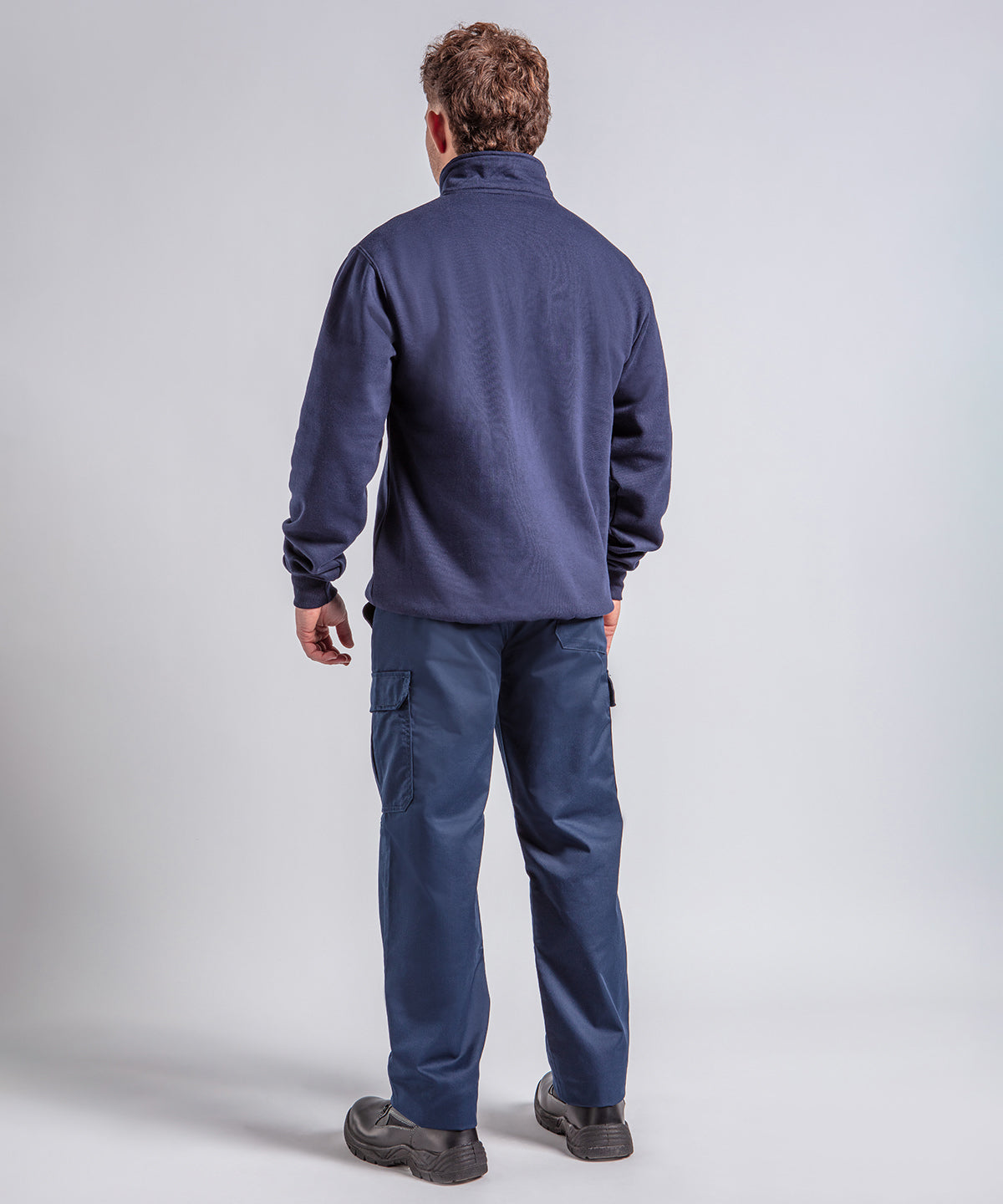 Pro ¼-neck zip sweatshirt