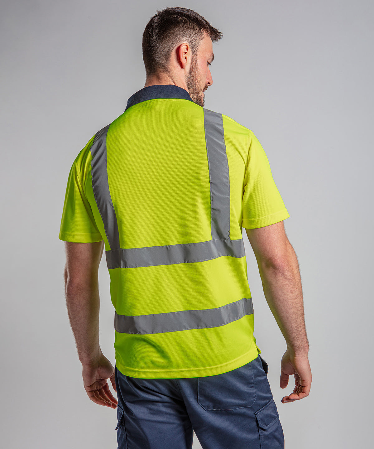 High visibility polo