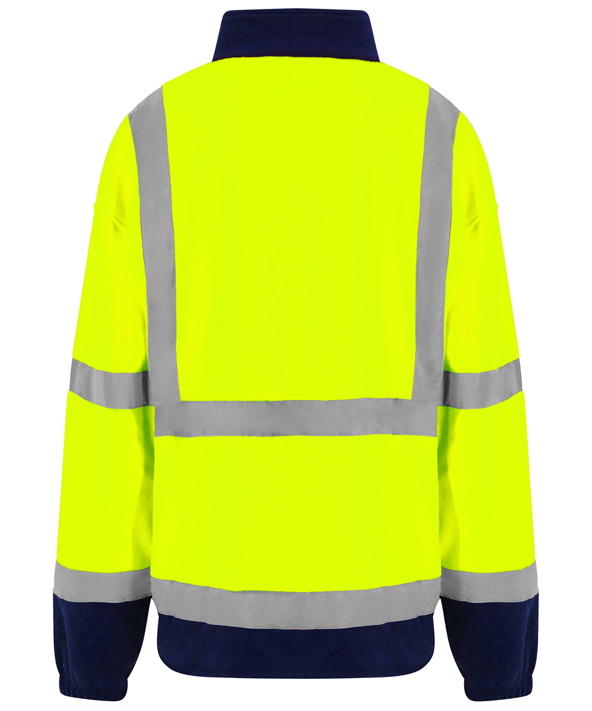 High visibility full-zip fleece