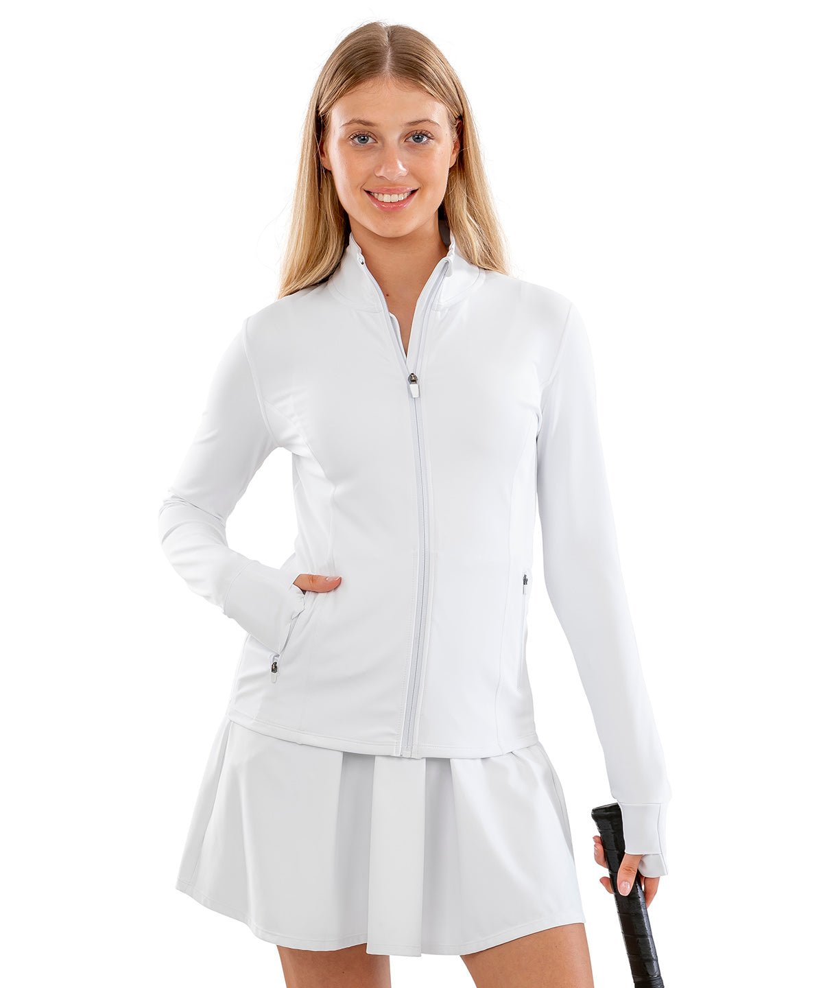 Spiro recycled women’s fitness jacket