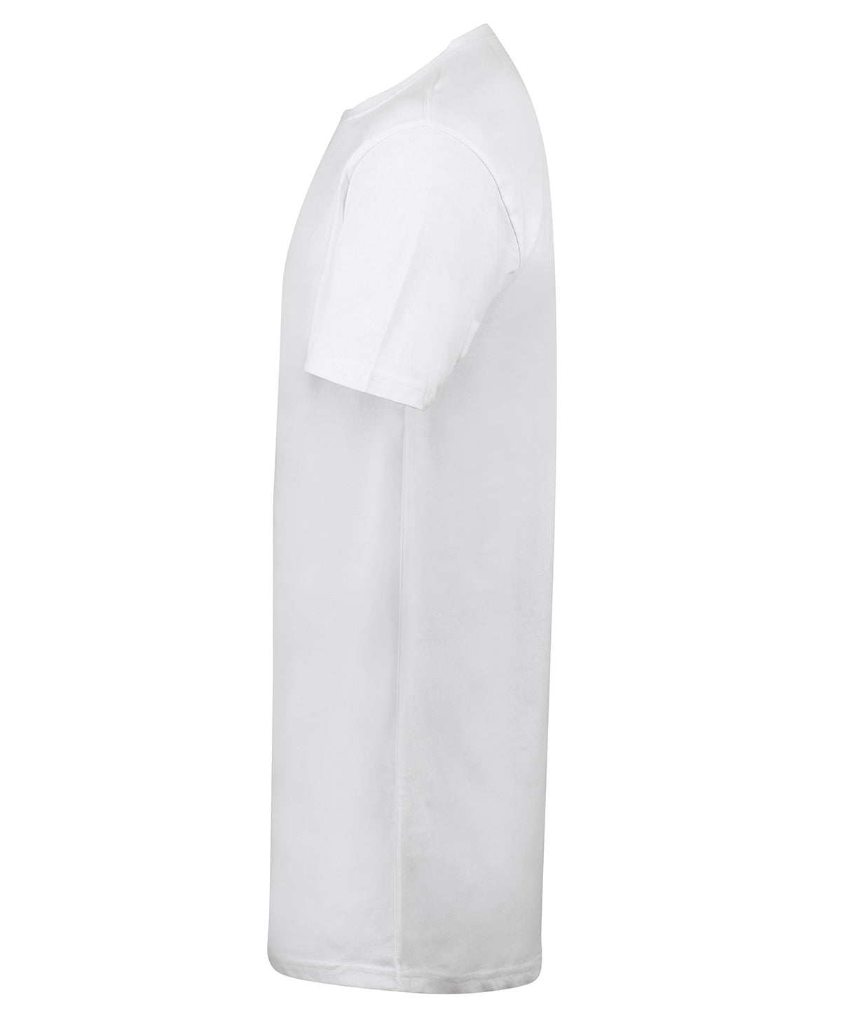 Longline t-shirt with dipped hem