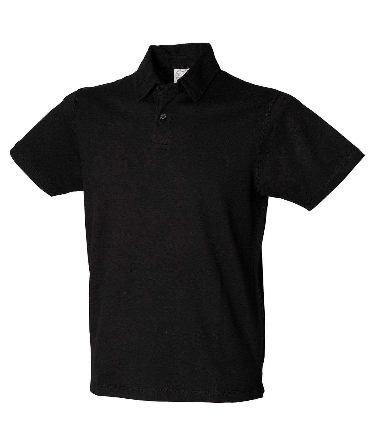 Short sleeve stretch polo
