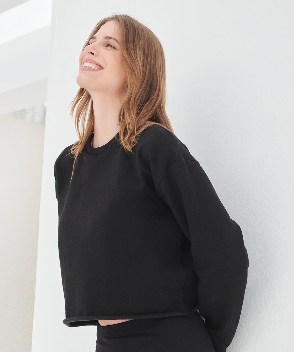 Women's cropped slounge sweat