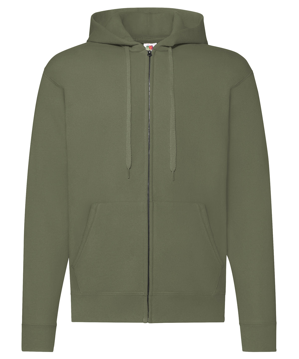 Classic 80/20 hooded sweatshirt jacket