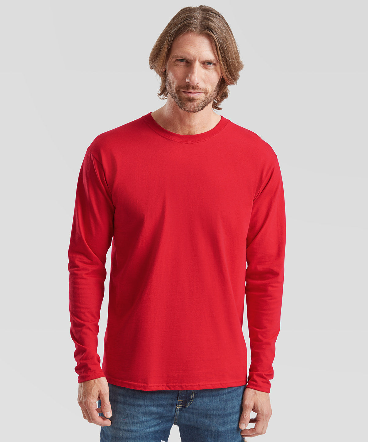 Iconic 195 ringspun premium long sleeve T