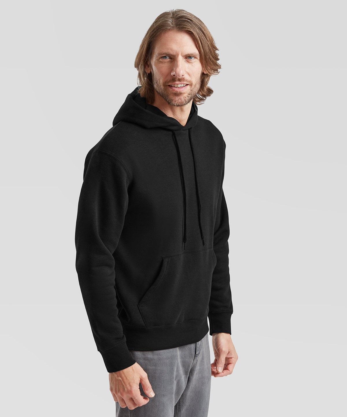 Premium 70/30 hooded sweatshirt