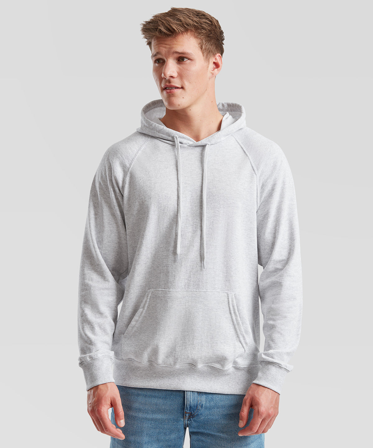 Lightweight hooded sweatshirt