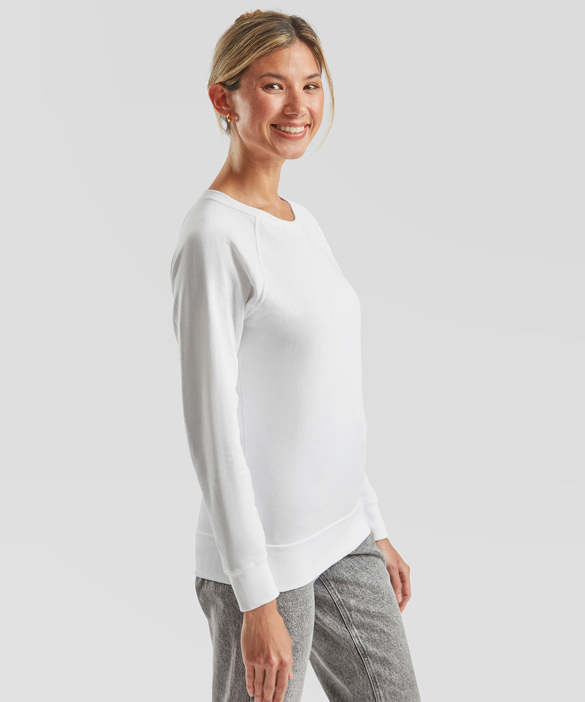 Women's lightweight raglan sweatshirt