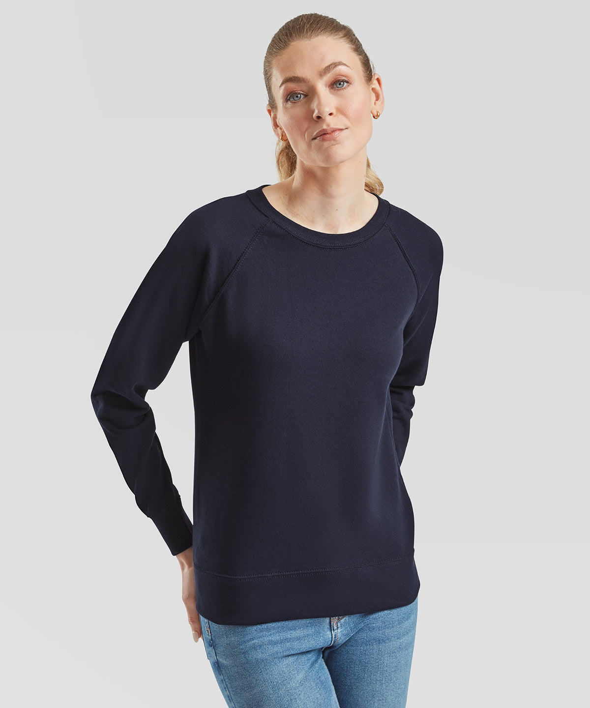 Women's lightweight raglan sweatshirt