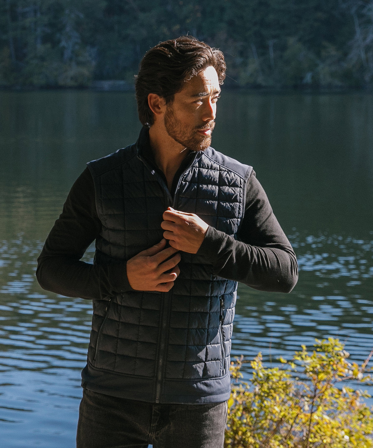 Appalachian thermal softshell vest