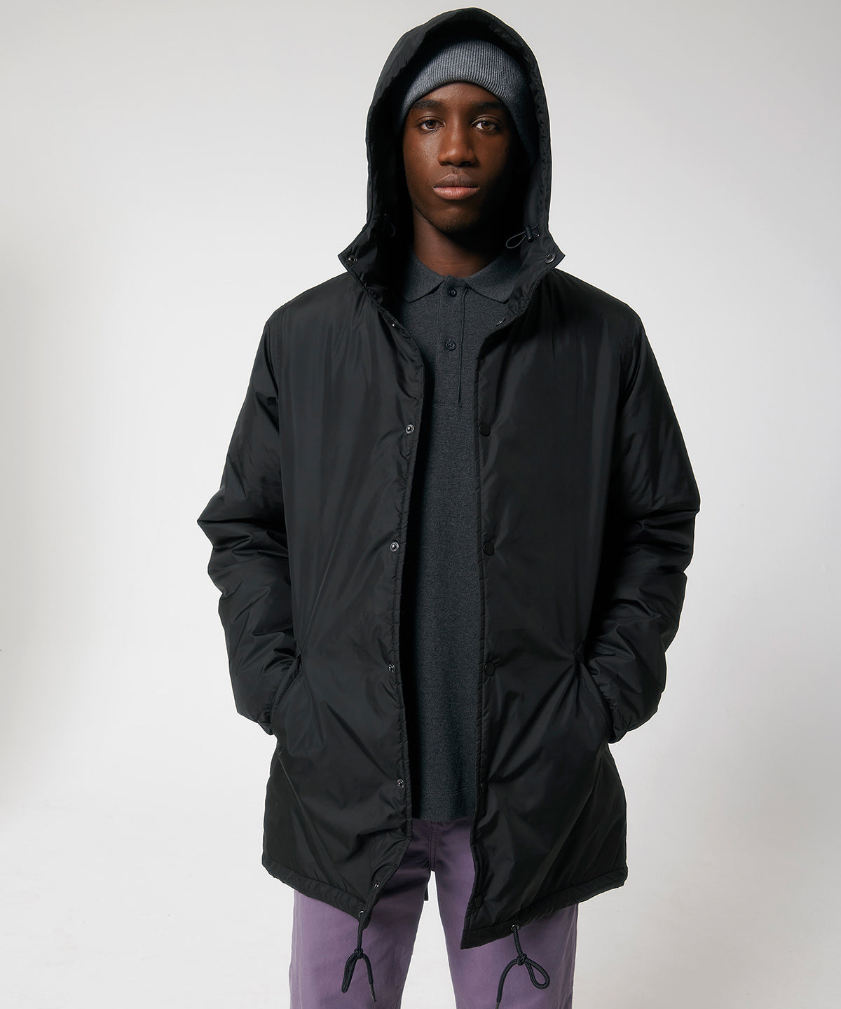 Unisex padded parka jacket (STJU841)