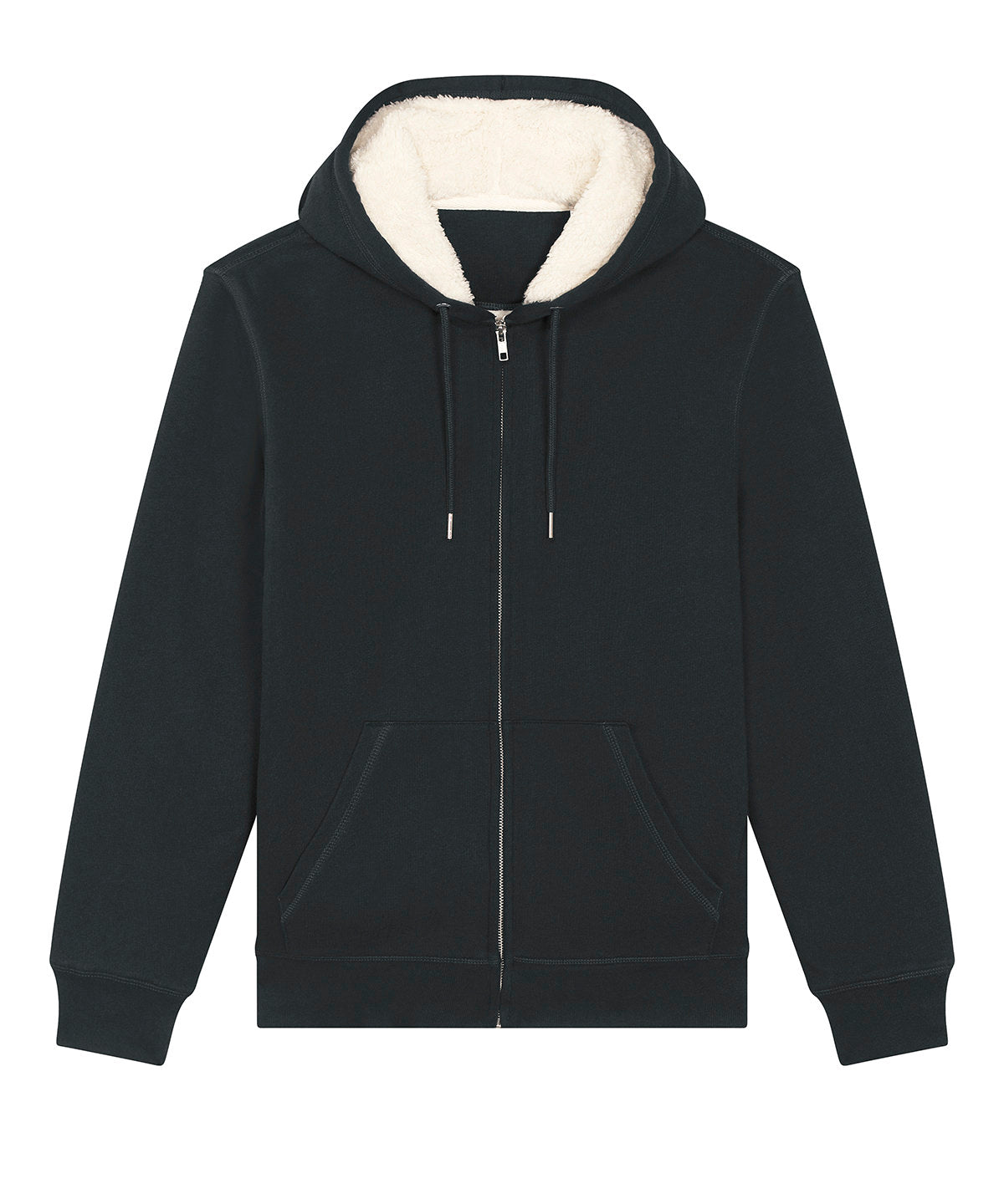 Unisex Hygger sherpa zip-through sweatshirt (STSU956)