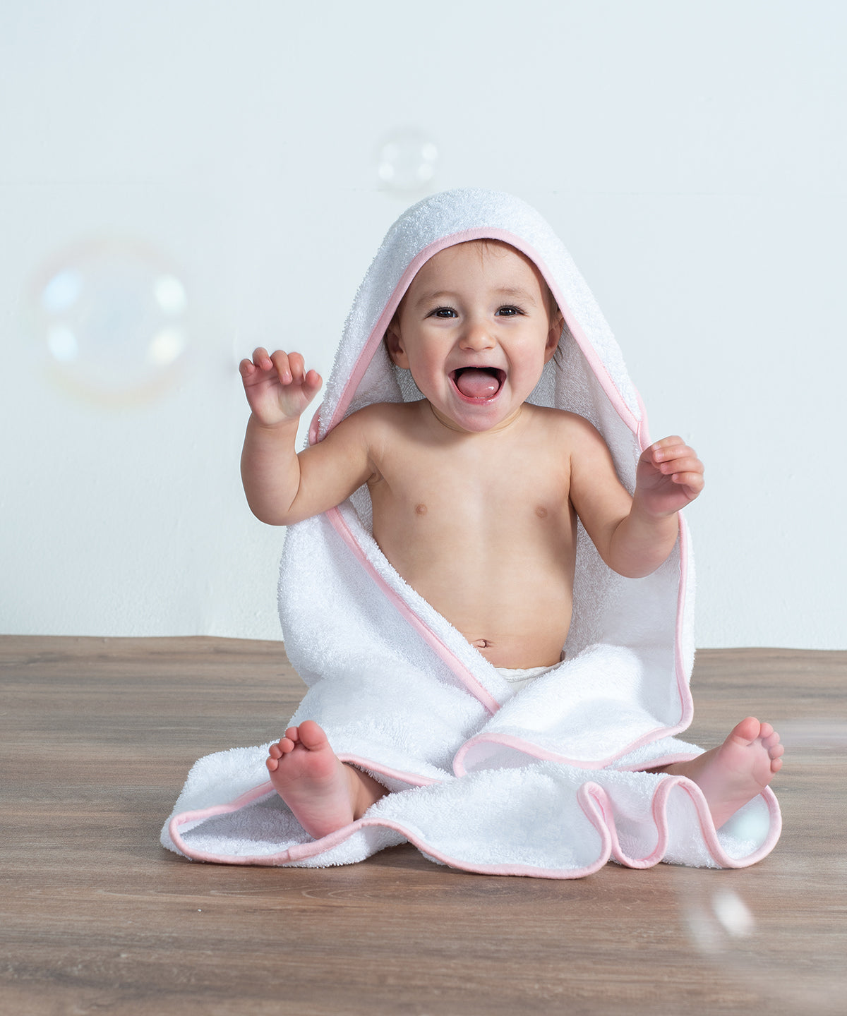 Babies' hooded towel