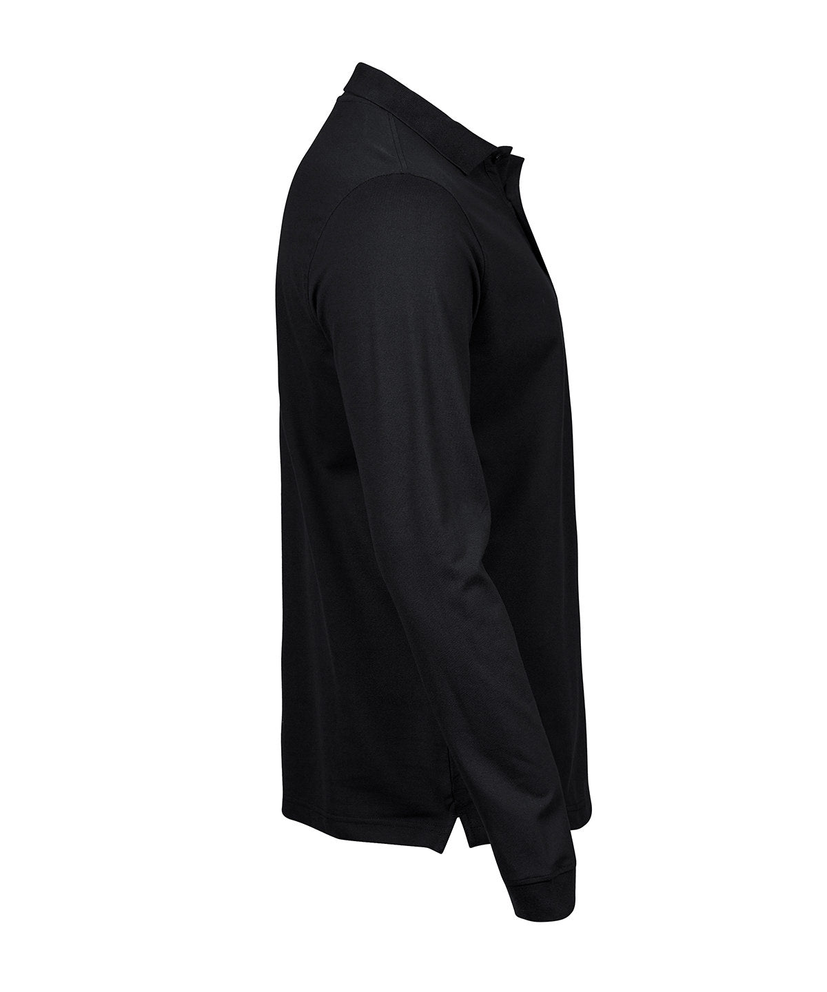 Luxury stretch long sleeve polo (1406)