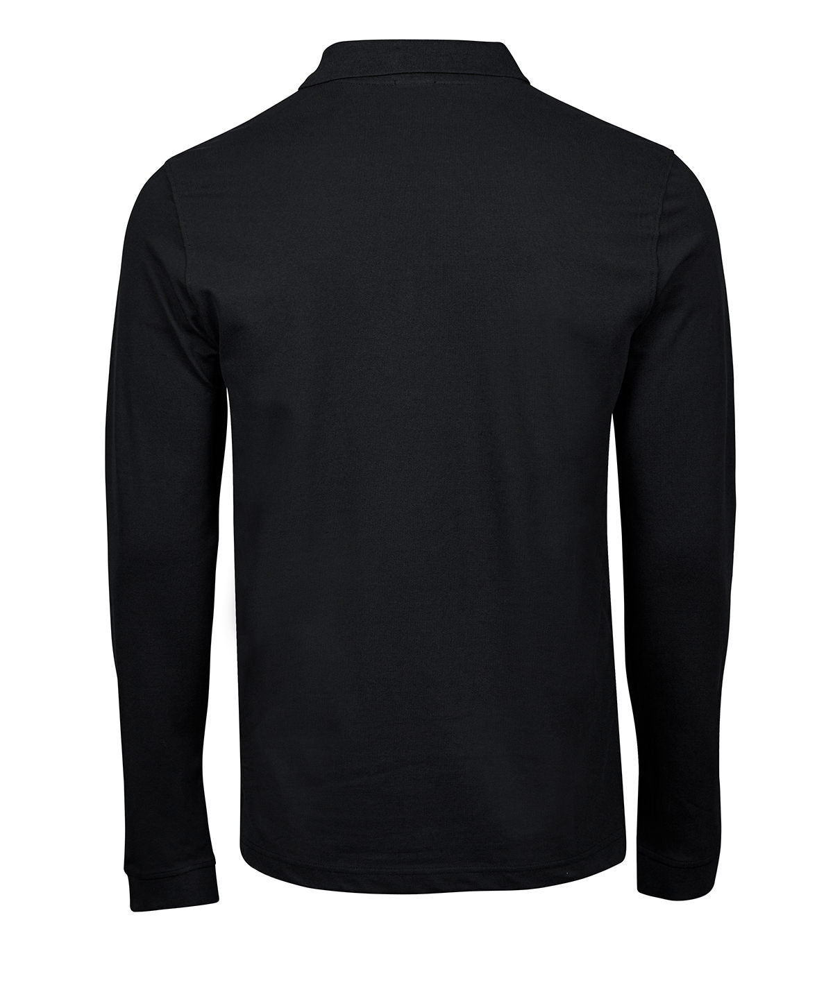Luxury stretch long sleeve polo (1406)