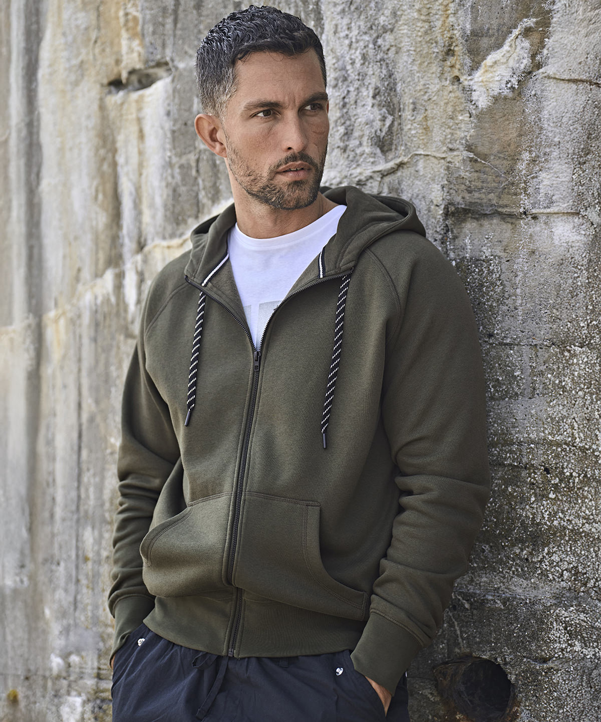 Fashion full-zip hoodie (5435)