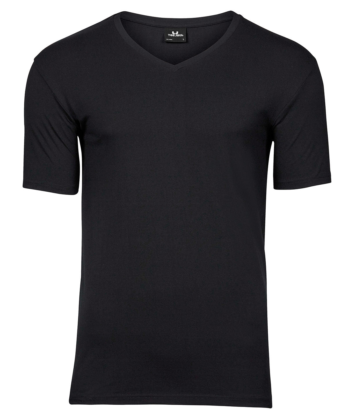 Stretch v-neck tee (401)