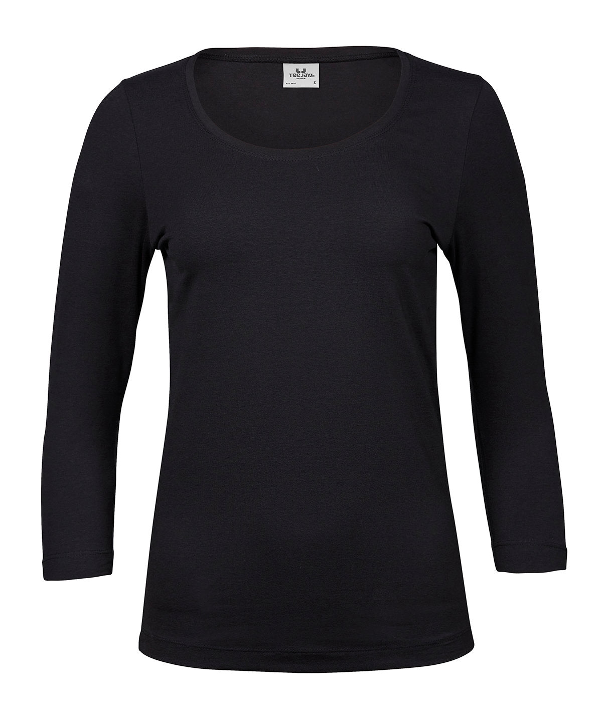 Women’s stretch 3/4-sleeve tee (460)