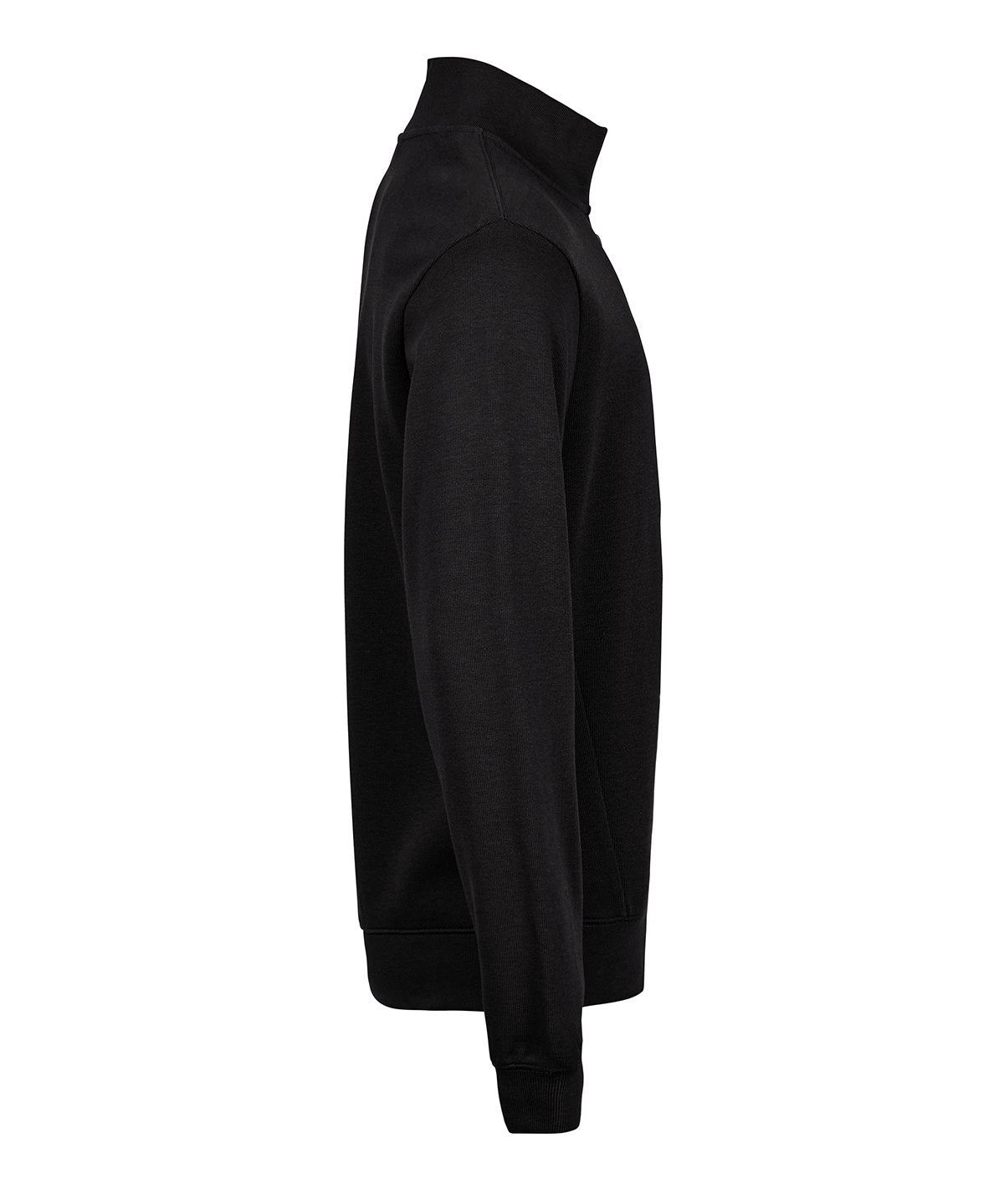 Ribbed interlock half-zip (5506)