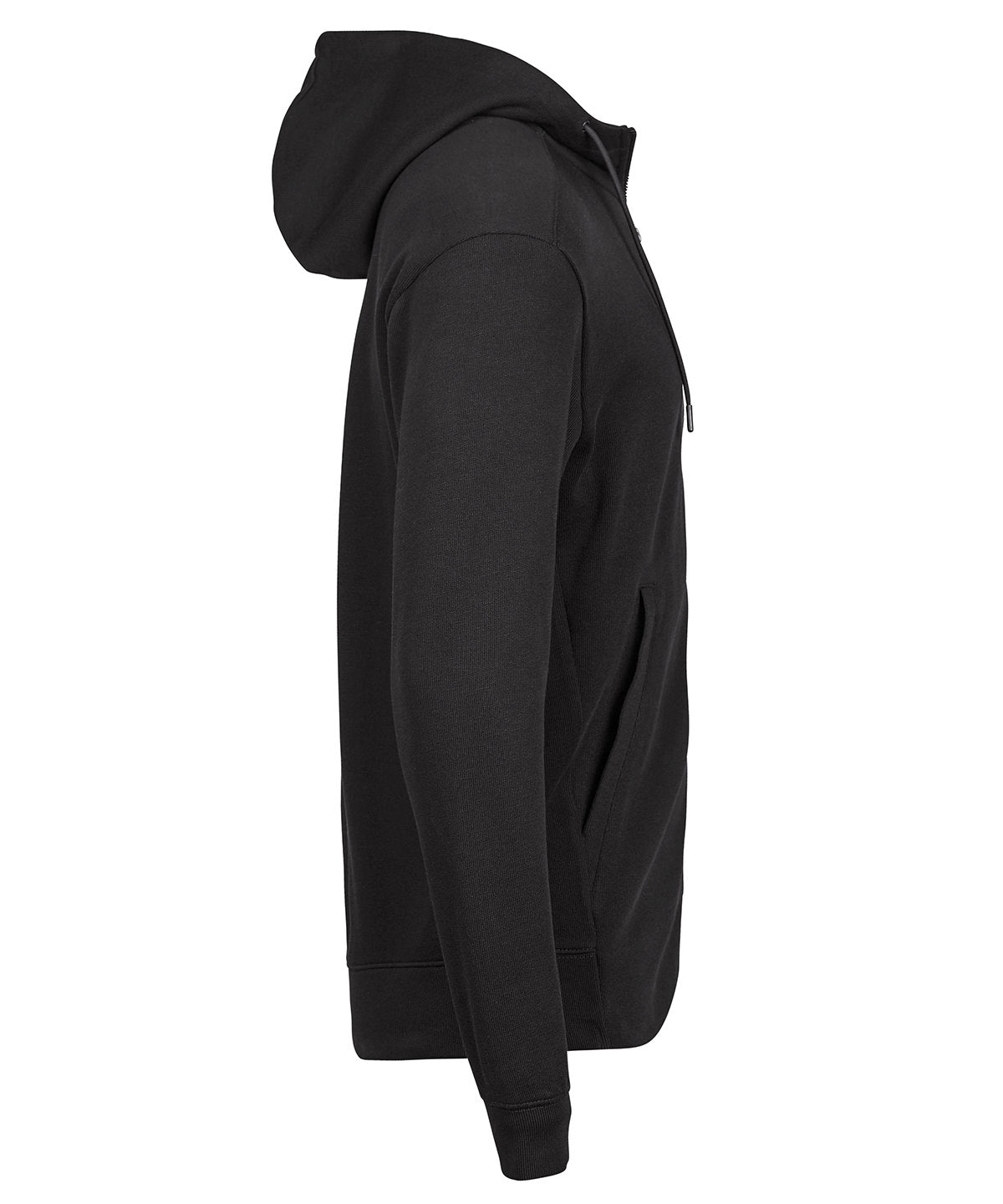 Ribbed interlock hooded full-zip (5508)