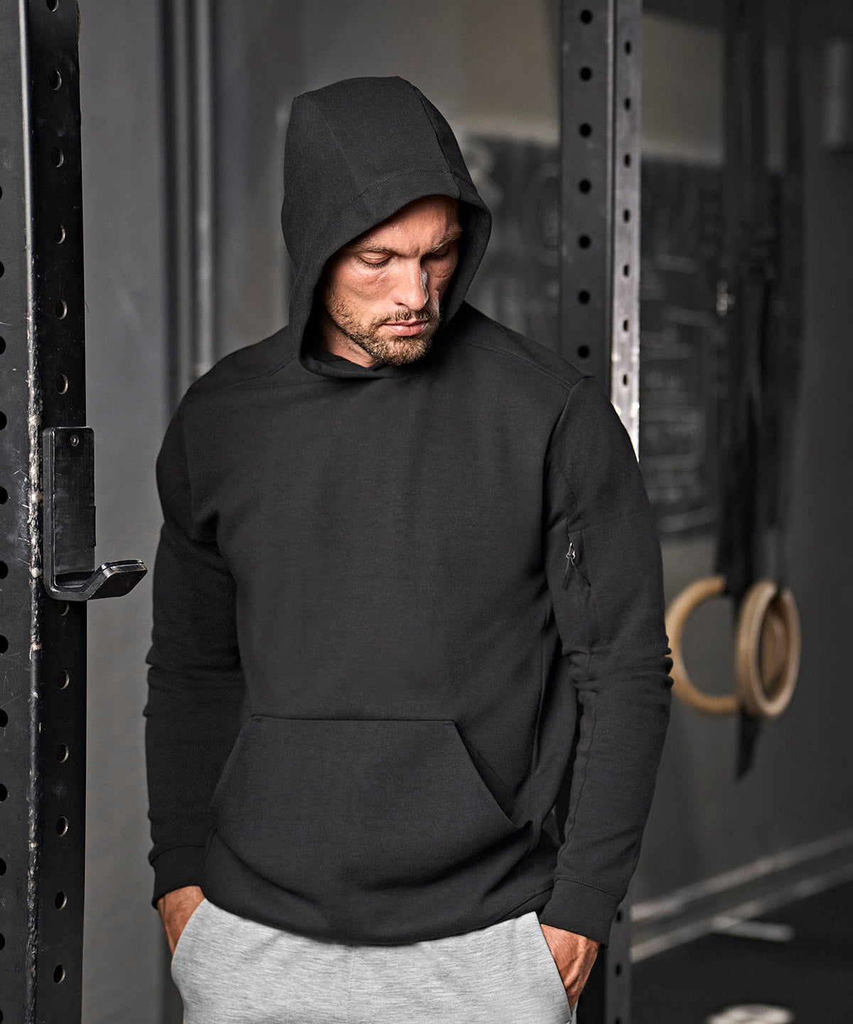 Athletic hooded sweatshirt (5702)