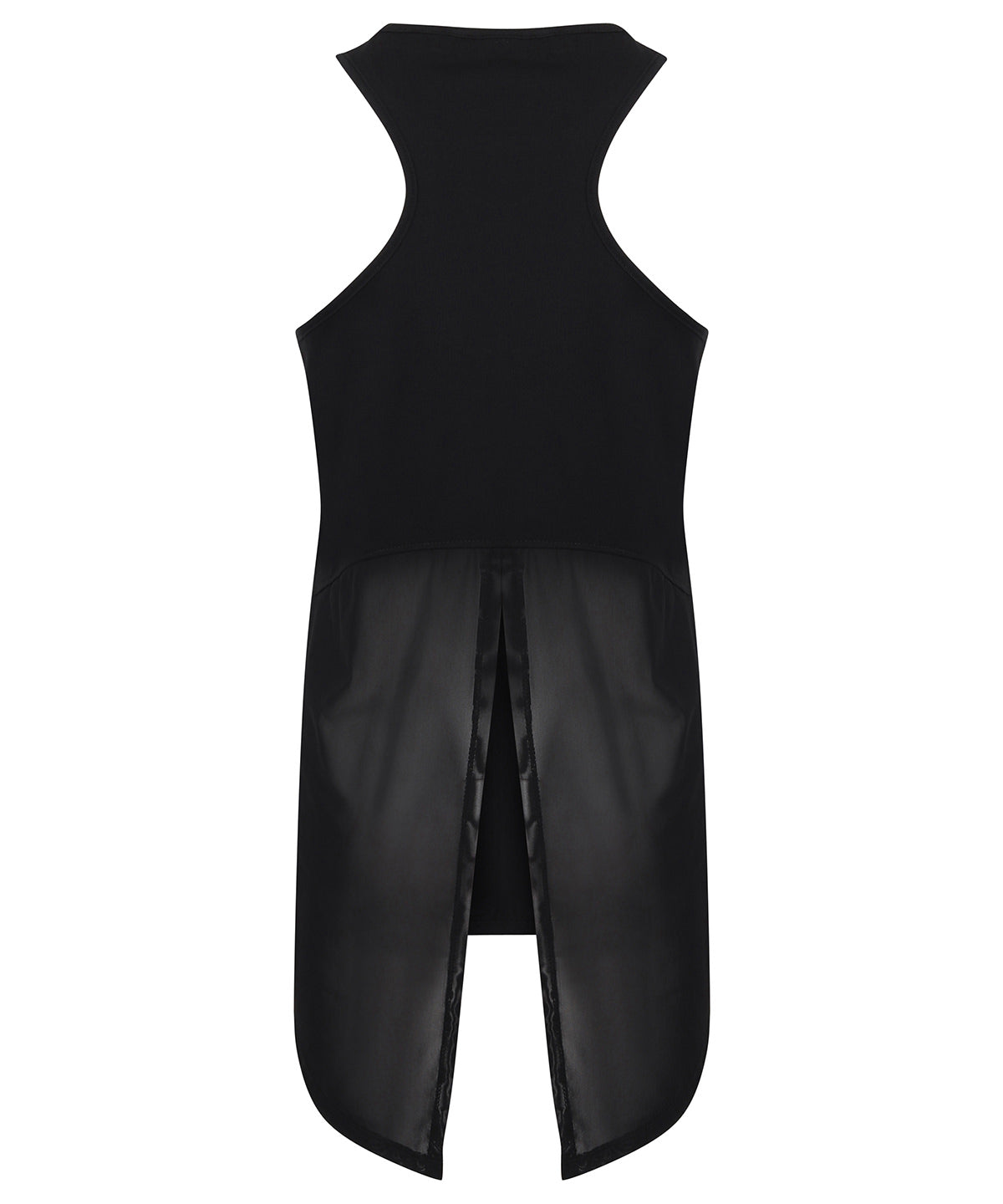 Women's open back vest