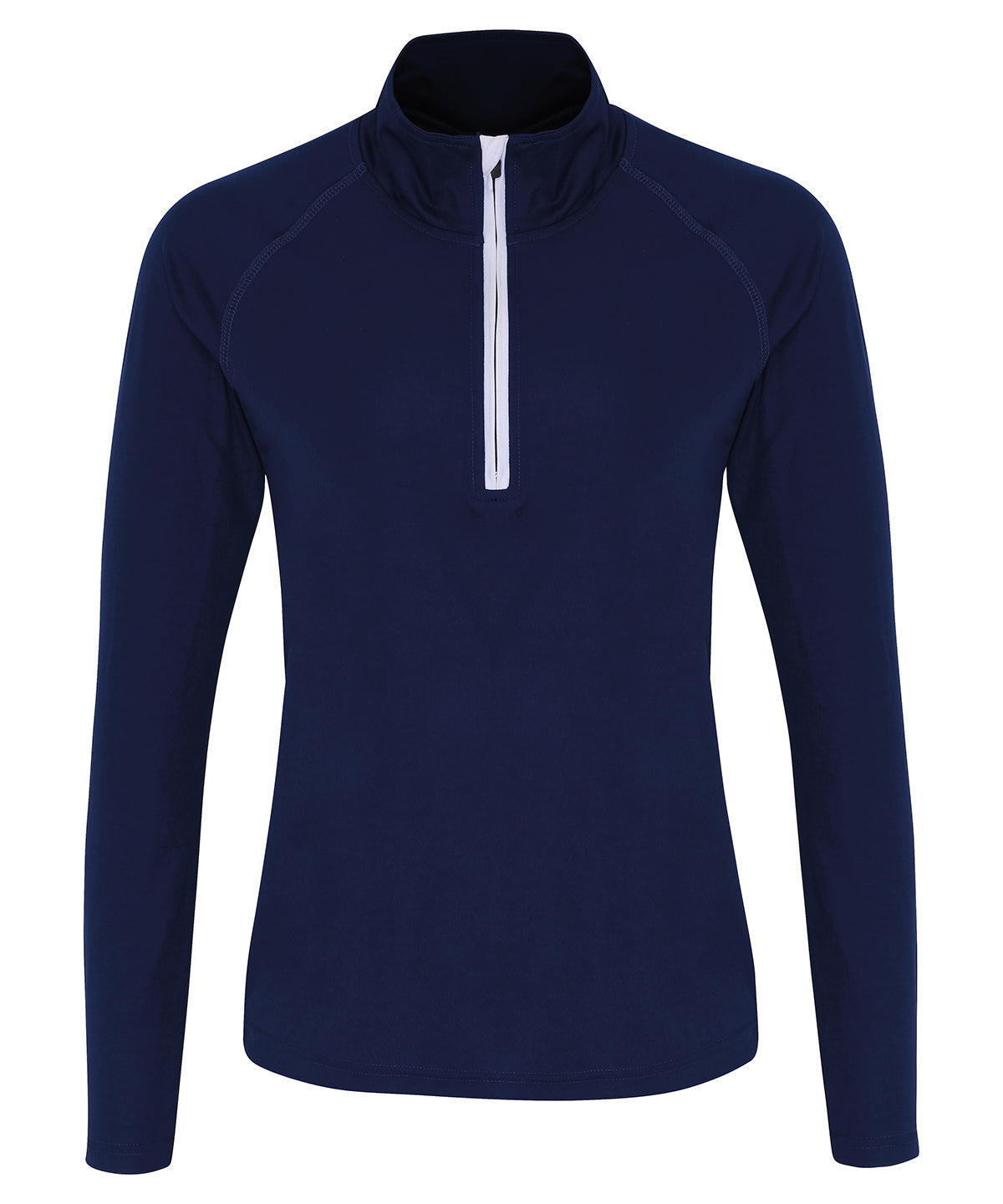 Women's TriDri® long sleeve performance ¼ zip