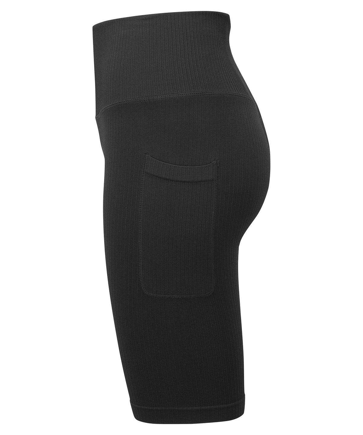 Women’s TriDri® ribbed seamless '3D Fit' cycle shorts