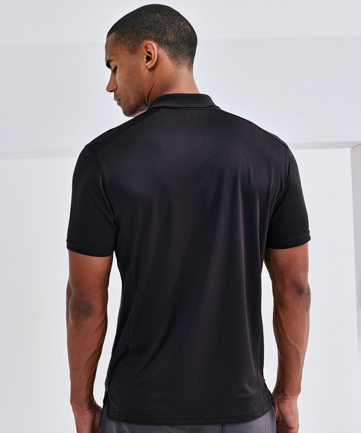 TriDri® Ion-Charge panelled polo