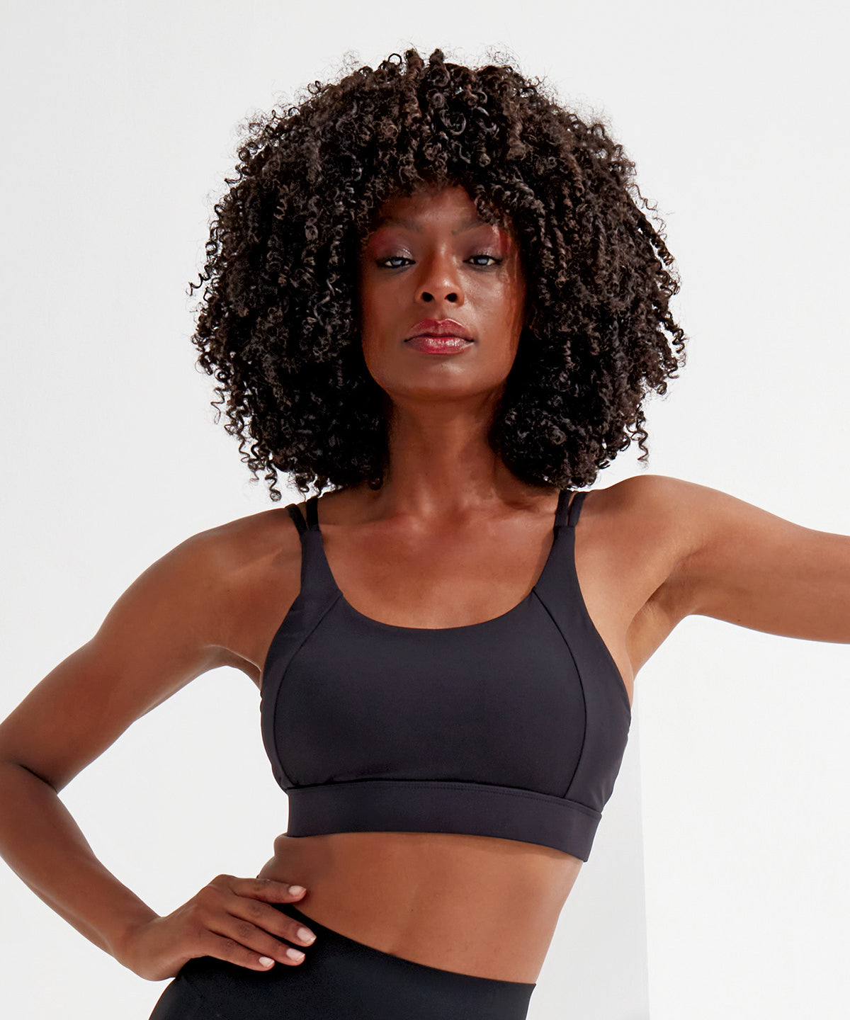 Women's TriDri® crossback sports bra (medium impact)