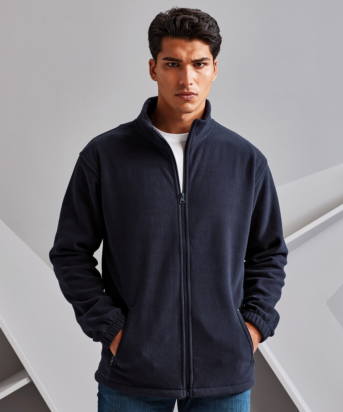 Full-zip fleece