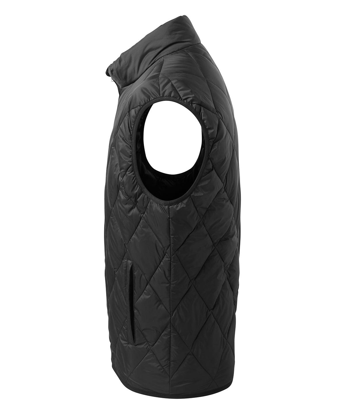 Diamond pane padded gilet