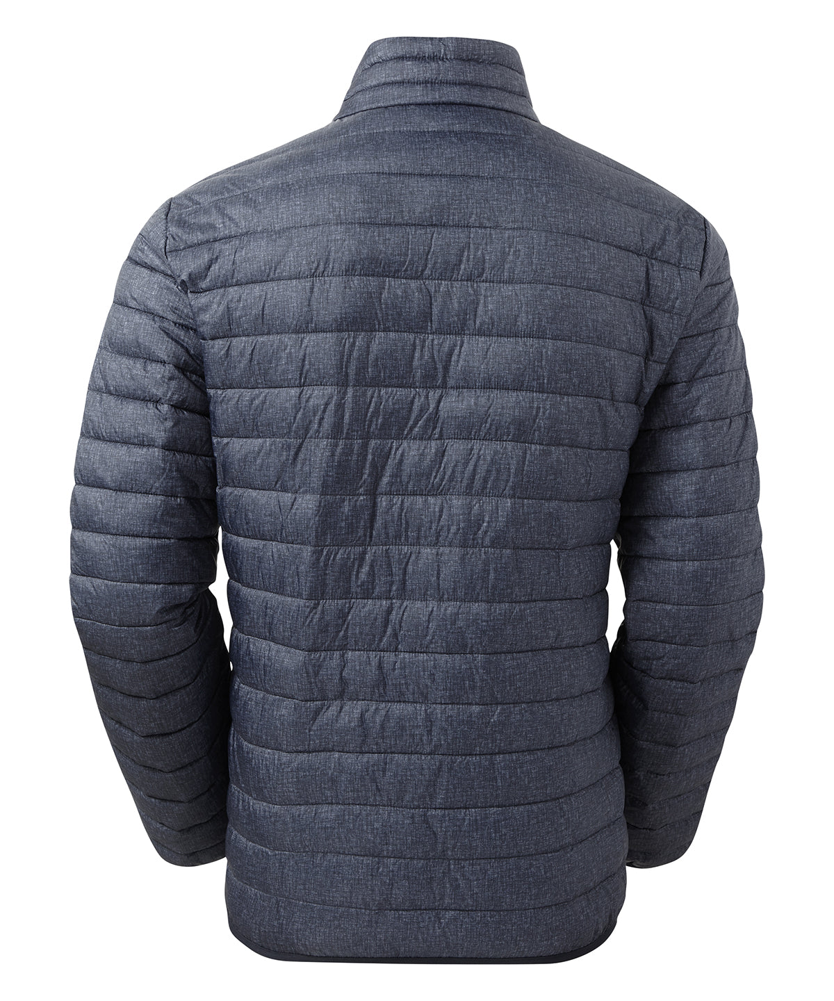 Melange padded jacket