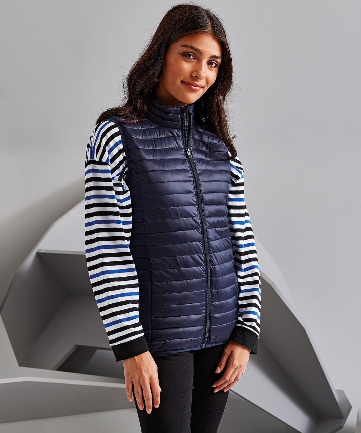 Women's tribe fineline padded gilet