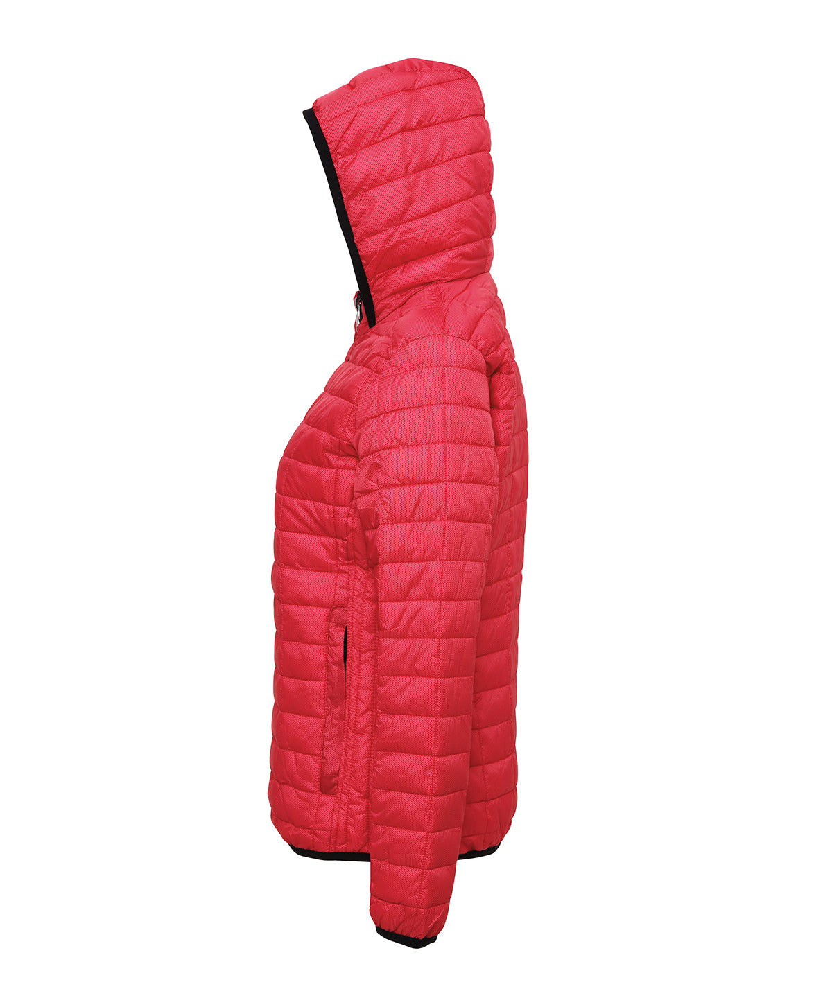 Women's honeycomb hooded jacket