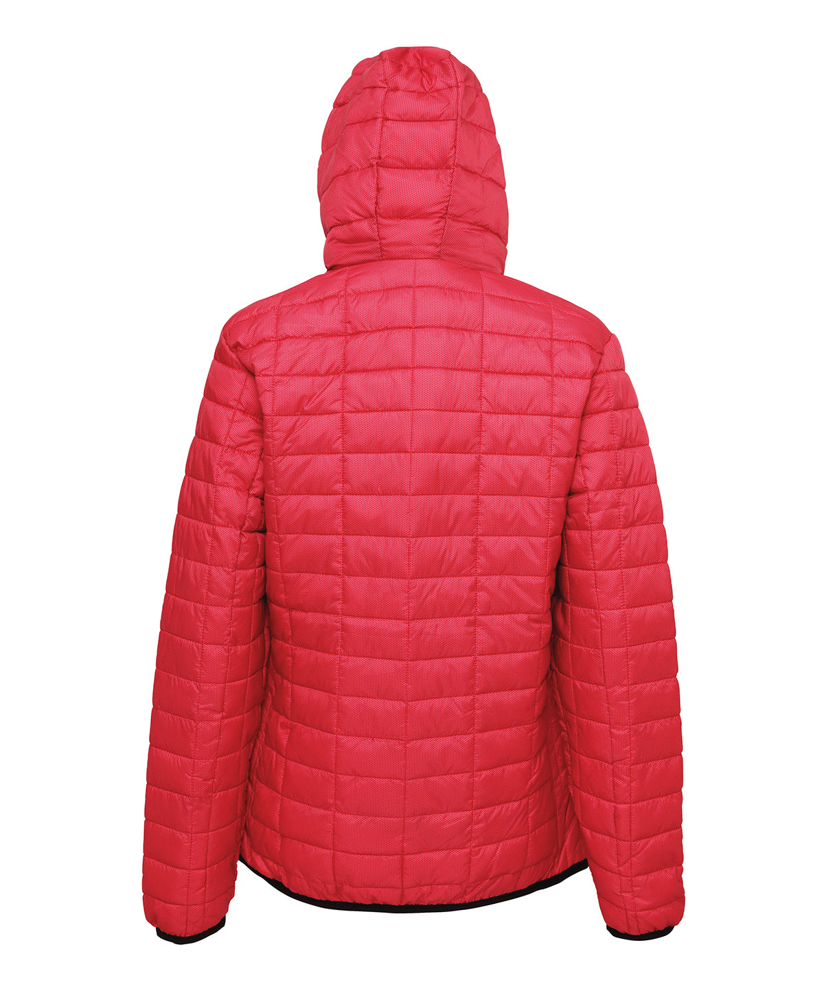 Women's honeycomb hooded jacket